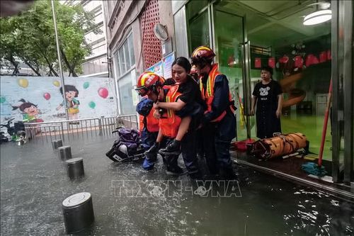 Nhiều khu vực của Trung Quốc tiếp tục hứng chịu mưa lớn sau bão Haikui