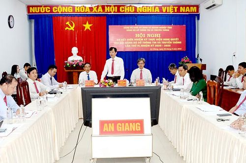 Đảng bộ Sở Thông tin và Truyền thông An Giang sơ kết giữa nhiệm kỳ thực hiện Nghị quyết Đại hội lần thứ IV