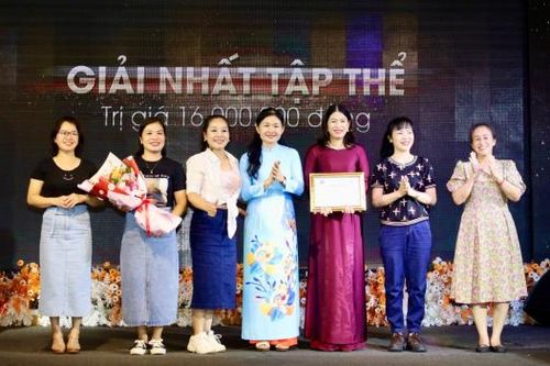 Hội thi sáng kiến truyền thông 'Gia đình có sức khỏe - Không khói thuốc': Đội tỉnh Bình Định đạt giải Nhất