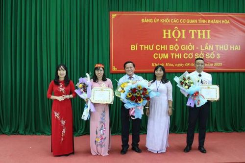 Đảng ủy Khối Các cơ quan tỉnh Khánh Hòa: 22 thí sinh tham gia Hội thi Bí thư Chi bộ giỏi - Cụm thi cơ sở số 3