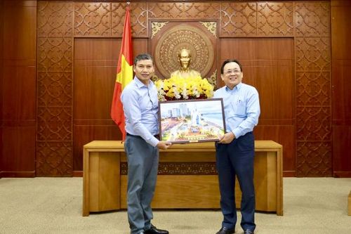 Lãnh đạo tỉnh Khánh Hòa tiếp đoàn công tác của TP. Đà Nẵng