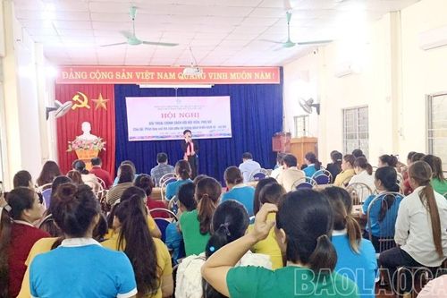 Xã Cốc Mỳ: Đối thoại phát huy vai trò của phụ nữ trong phát triển kinh tế -xã hội