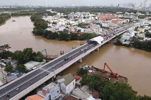 Khánh thành cầu Long Kiểng gần 600 tỷ đồng ở TP. Hồ Chí Minh sau 22 năm chờ đợi