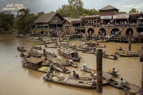 'Đất Rừng Phương Nam' phiên bản điện ảnh tung hậu trường đại cảnh chợ nổi miền Tây