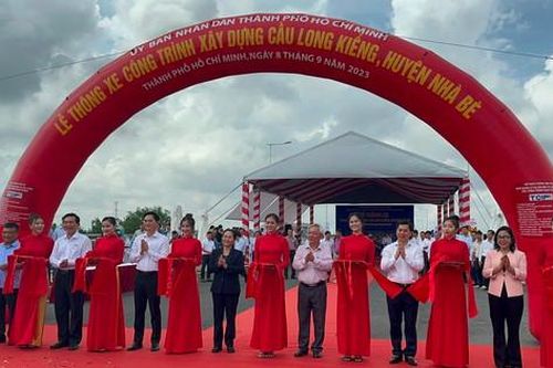 TP Hồ Chí Minh thông xe cầu Long Kiểng sau hơn 20 năm xây dựng