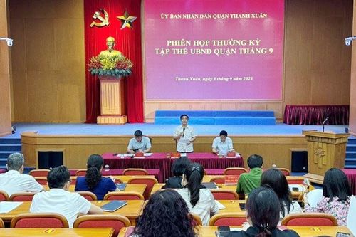 9 tháng năm 2023, kinh tế của quận Thanh Xuân tăng trưởng cao