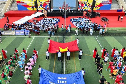 Khai mạc giải Vô địch bóng đá công nhân toàn quốc năm 2023