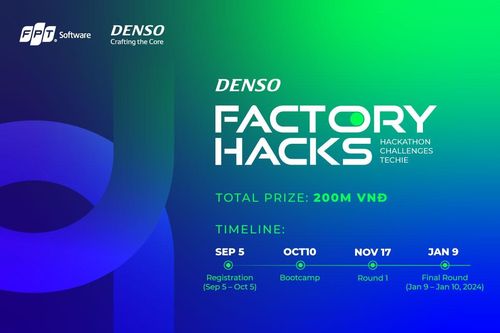 Khởi động cuộc thi công nghệ DENSO Factory Hacks
