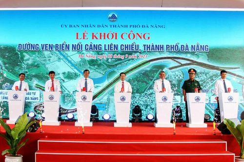 Khởi công Dự án đường ven biển nối cảng Liên Chiểu: Góp phần khai thác hiệu quả cảng Liên Chiểu và phát triển khu vực phía bắc Đà Nẵng