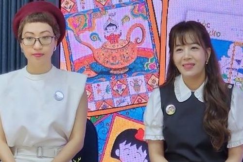MC Diệp Chi thích thú với ấn bản 'Nhóc Maruko' phiên bản Việt