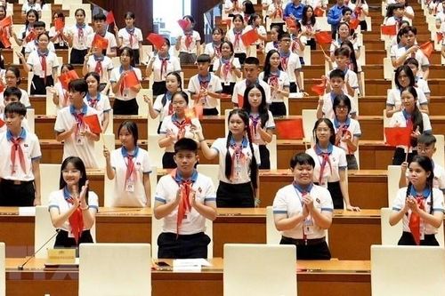 Nhiều tâm tư, nguyện vọng gửi tới Phiên họp giả định 'Quốc hội Trẻ em'
