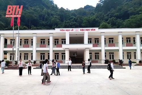 Quan Sơn chú trọng đầu tư cơ sở vật chất cho năm học mới