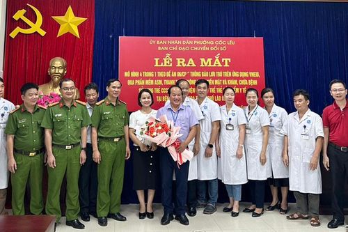 Ra mắt mô hình 4 trong 1 tại Bệnh viện Đa khoa thành phố Lào Cai