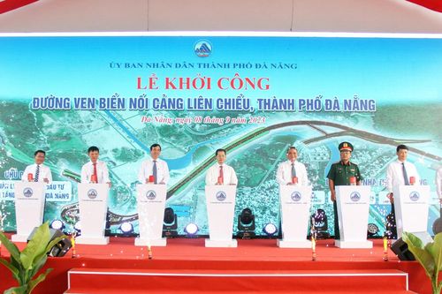 Đà Nẵng: Khởi công đường ven biển nối cảng Liên Chiểu trị giá hơn 1.200 tỷ đồng