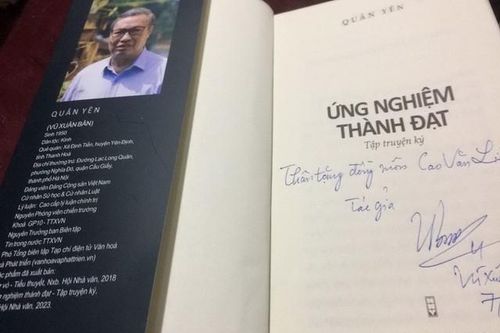 Tập Truyện ký 'Ứng nghiệm thành đạt': Trong văn có sử, trong sử có văn, mang đậm triết lý nhân quả