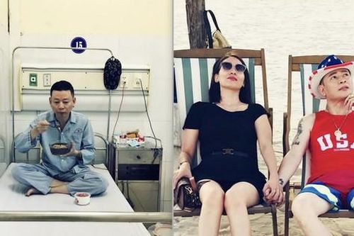 Tái hôn lần thứ tư, Tùng Dương vào viện liên tục nhưng lạc quan, vợ luôn bên cạnh