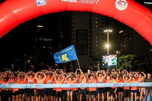 Khánh Hòa: Hơn 1.300 người lao động đã tham gia giải chạy Khatoco Race 2023