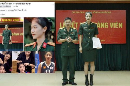 Truyền thông Thái Lan đưa tin Kiều Trinh được kết nạp Đảng, CĐV Thái ca ngợi, tôn vinh như thần tượng