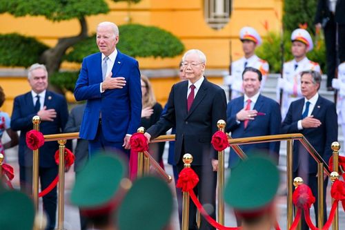 Lễ đón chính thức Tổng thống Hoa Kỳ Joe Biden