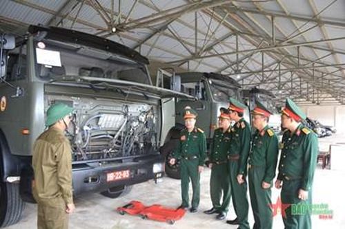 Hội thi xe tốt, lái xe giỏi toàn quân năm 2023 tại Học viện Lục quân