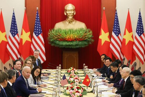 Tổng Bí thư Nguyễn Phú Trọng hội đàm với Tổng thống Mỹ Joe Biden