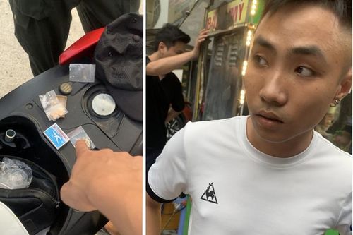 Cảnh sát cơ động bắt quả tang đối tượng 'tàng trữ trái phép chất ma túy'