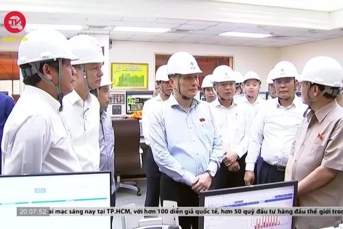 Đoàn giám sát làm việc với Nhà máy Nhiệt điện Phả Lại