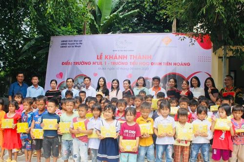 Khánh thành phòng học tại điểm trường H'Lin 1