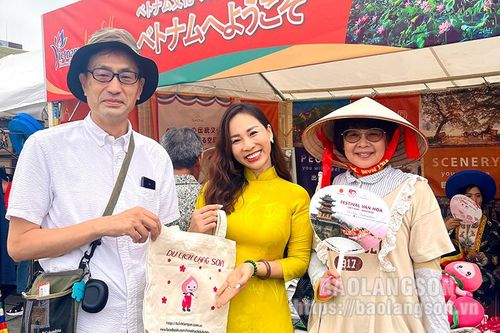 Lạng Sơn quảng bá sản phẩm du lịch tại Lễ hội xúc tiến du lịch – văn hóa Việt Nam tại Nhật Bản