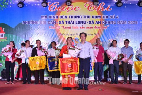 Phường Phan Thiết và Cụm 4 tổ chức thi mô hình đèn Trung thu năm 2023