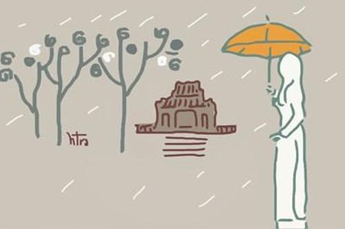 Có một ngày mưa ở Huế