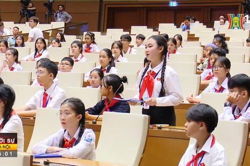 Phiên họp giả định 'Quốc hội trẻ em' lần thứ I