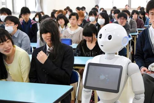 Nhật Bản đưa robot vào trường học để giải quyết tình trạng trốn học gia tăng