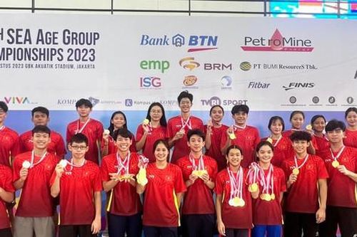 Tín hiệu tích cực từ bơi trẻ Việt Nam