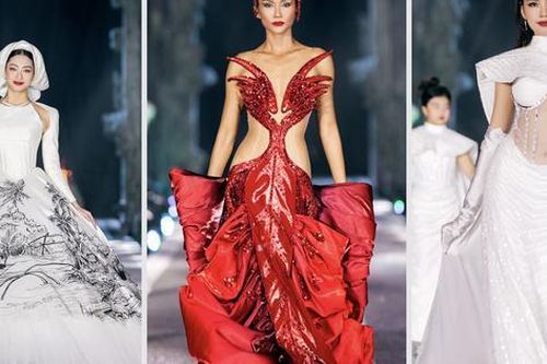 H'Hen Niê, Lương Thùy Linh, Lê Hoàng Phương đổ bộ fashion show 'Tinh hoa cố đô'