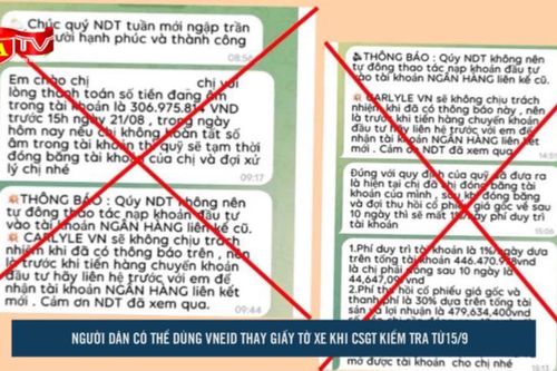 Cảnh báo thủ đoạn lừa đảo mạo danh quỹ đầu tư Carlyle VN