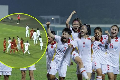 Đàn em Huỳnh Như, Thanh Nhã dàn xếp đá phạt góc theo kiểu 'vòng tròn ma thuật' trong chiến thắng ấn tượng trước đội bóng Tây Á