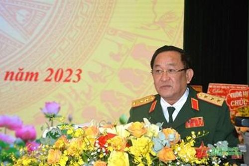 Thượng tướng Võ Minh Lương dự khai giảng năm học mới Học viện Lục quân