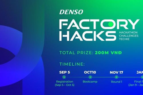 Khởi động cuộc thi công nghệ DENSO Factory Hacks với tổng giá trị giải thưởng 200 triệu đồng