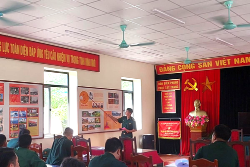 Rèn luyện kỷ luật, chấp hành nghiêm pháp luật để thực hiện tốt nhiệm vụ