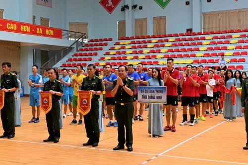 Khai mạc Hội thao bóng chuyền bảng B khu vực I BĐBP năm 2023