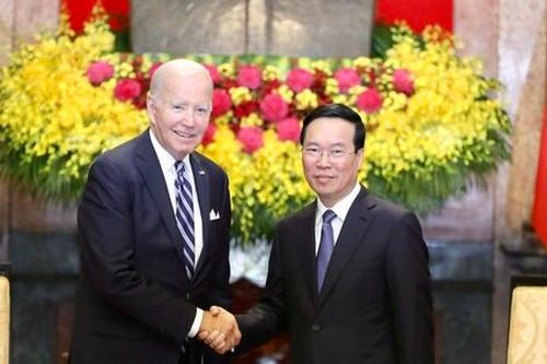 Chủ tịch nước Võ Văn Thưởng tiếp Tổng thống Mỹ Joe Biden