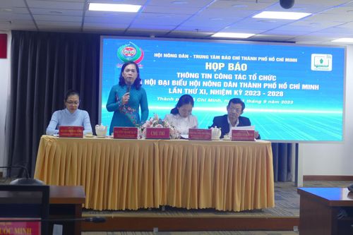 300 đại biểu sẽ dự Đại hội Hội Nông dân TP.HCM nhiệm kỳ 2023 - 2028