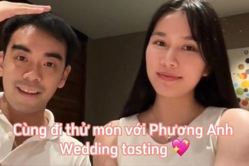 Á hậu Phương Anh ra dáng dâu hào môn, cùng chồng tất bật chuẩn bị cho hôn lễ