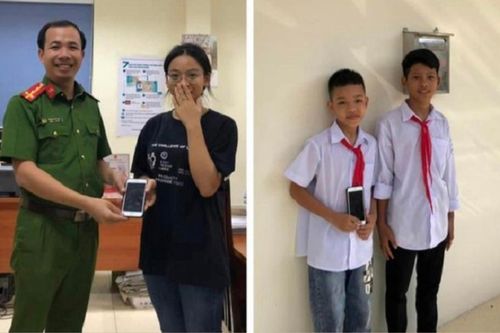 Hành động đẹp của 2 nam sinh lớp 7 khiến nhiều người cảm kích