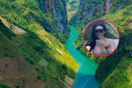 Cô gái mặc bikini đi thuyền trên sông Nho Quế gây tranh cãi, Hà Giang nói gì?