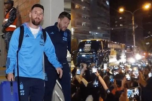 Sức hút của Lionel Messi: Fan đứng kín các con phố chào đón, liên tục hô vang tên thần tượng