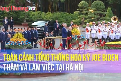 Toàn cảnh Tổng thống Hoa Kỳ Joe Biden thăm và làm việc tại Hà Nội