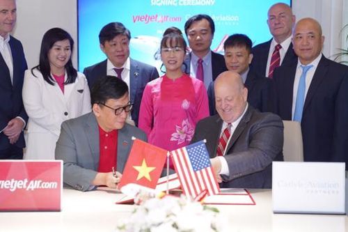 Vietjet và Tập đoàn Carlyle ký kết tài trợ tàu bay trị giá 550 triệu USD