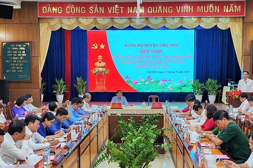 Đảng bộ huyện Chợ Mới sơ kết giữa nhiệm kỳ 2020-2025